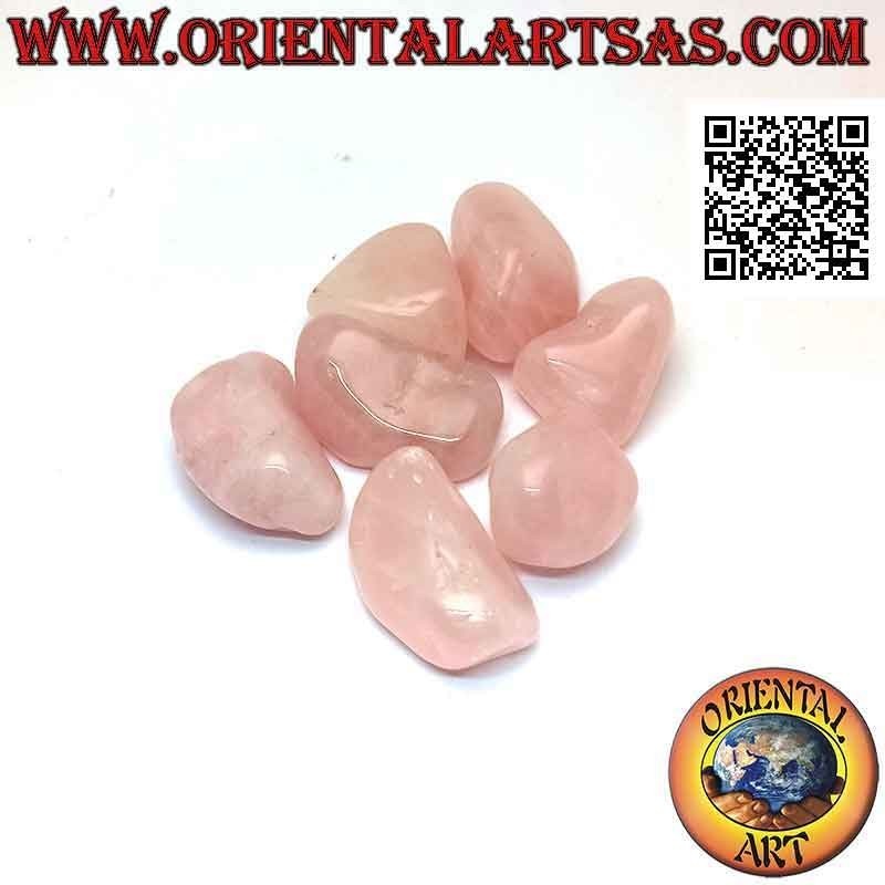 Quarzo rosa burattato (grande)