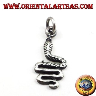 ciondolo in argento serpente