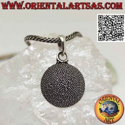 Silver pendant, sphere...