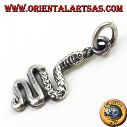 Schlange Anhänger aus Silber