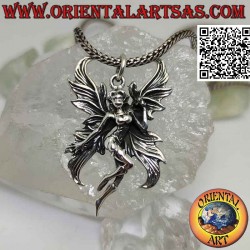 Silver pendant, the vain...