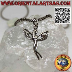 Silver pendant, the fairy...