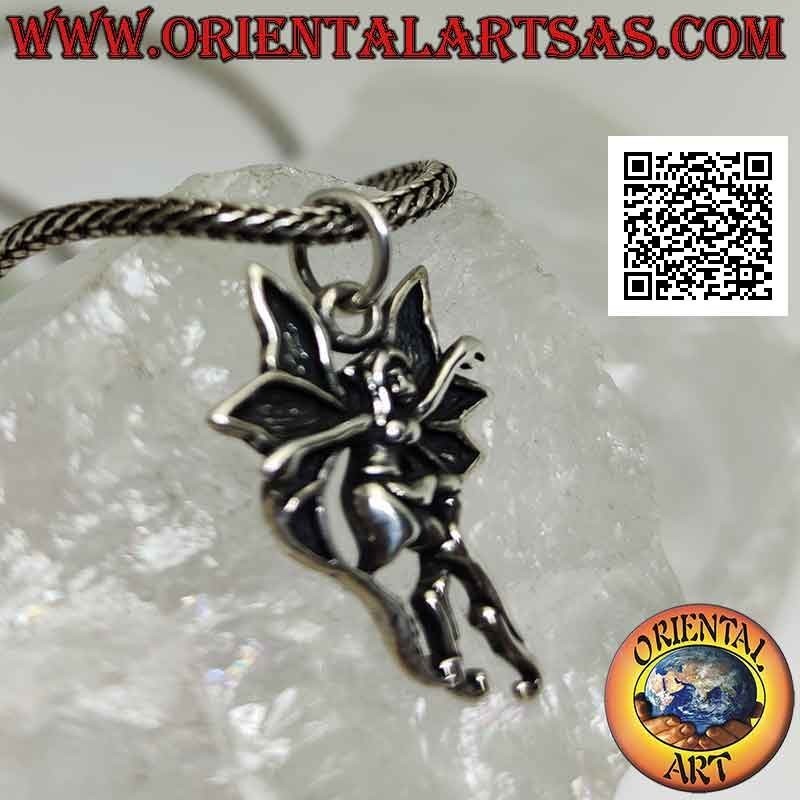 Pendentif en argent, la fée ballerine