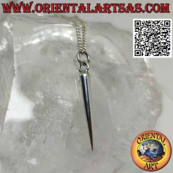 Silberanhänger, längliche...