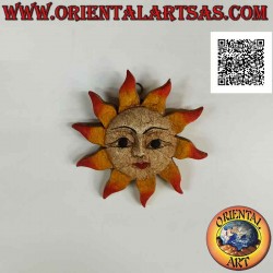 Wandsonne lackiert mit...