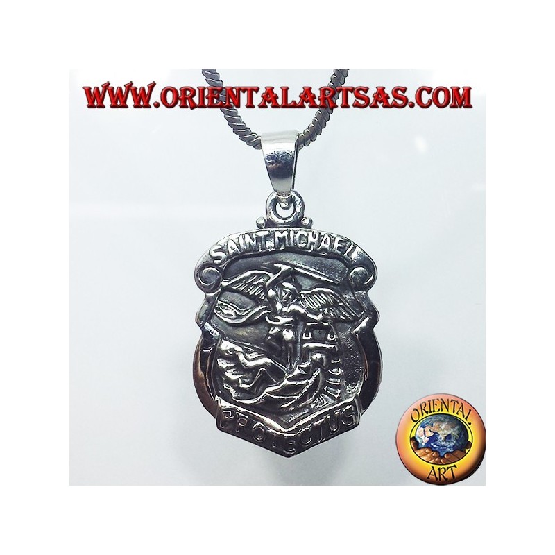 ciondolo in argento, San Michele Arcangelo