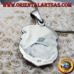 silver pendant, San Michele Arcangelo