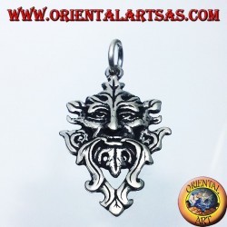 pendentif argent, homme vert celtic