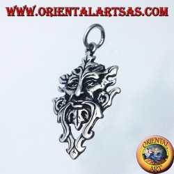 pendentif argent, homme vert celtic