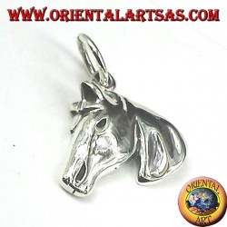 Silber Anhänger, Pferdekopf