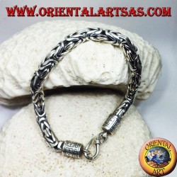 pulsera de plata, Borobudur mm cuadrados. 6.5 * 6.5