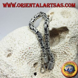 pulsera de plata, Borobudur mm cuadrados. 6.5 * 6.5