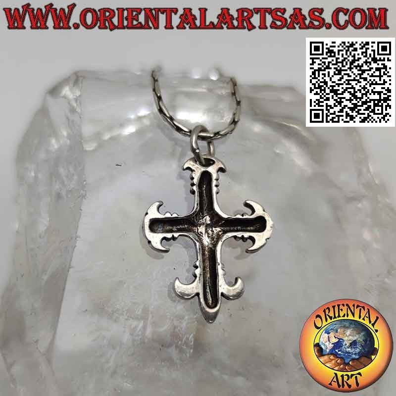 Silberanhänger, Kreuz des Ordens von San Benedetto d'Avis