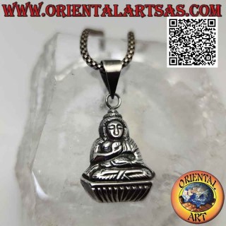 Silver pendant, the Buddha of blessing