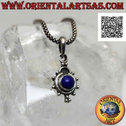 Pendentif en argent, lapis...