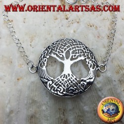 silbernes Armband, Baum des Lebens