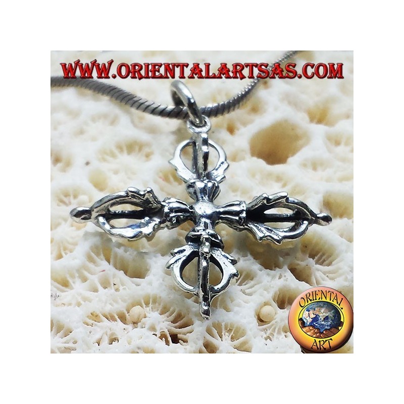 Vajra pendant in silver