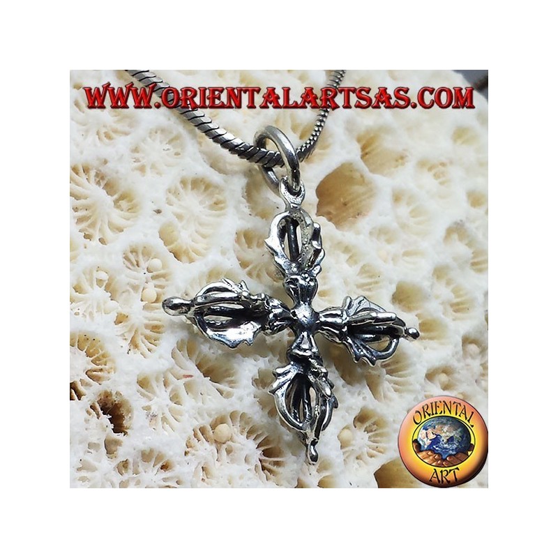 Vajra pendant in silver