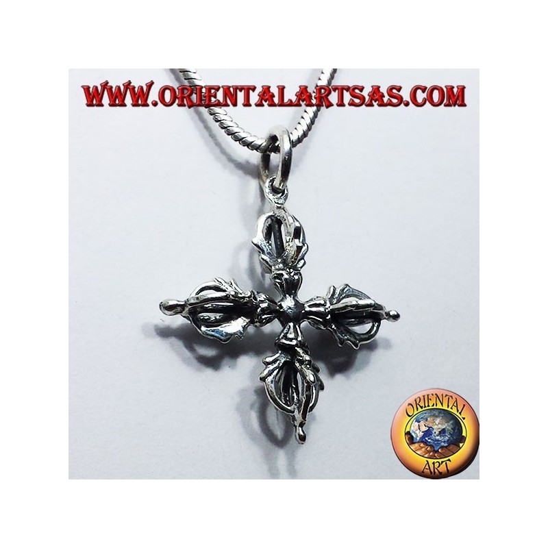 Vajra pendentif en argent