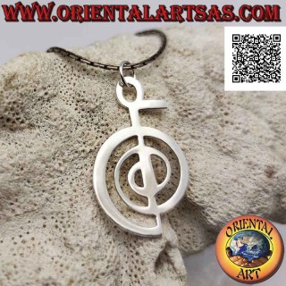 Ciondolo in argento 925 Cho Ku Rei – Simbolo Reiki di Potere