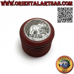 Round jewelry box in...