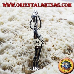 Flamingo-Anhänger aus Silber