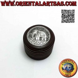 Runde Schmuckschatulle aus...