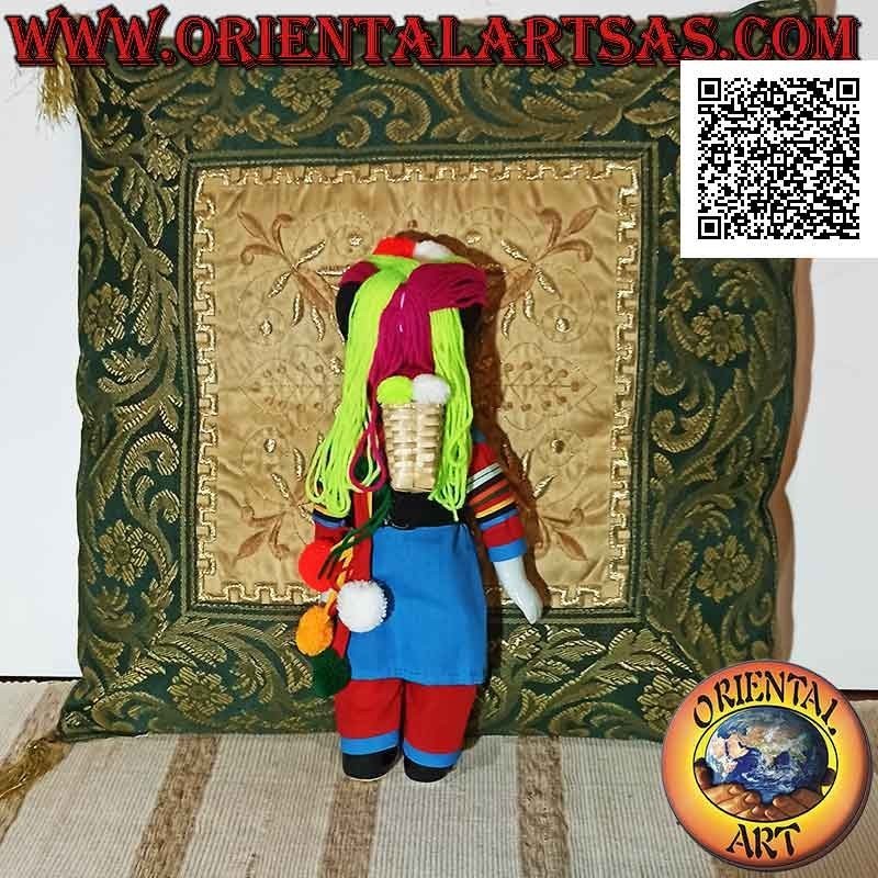 Chiang Mai Thai Traditional Teen Doll - Karen oder Yang Hill Tribe (handgefertigt)