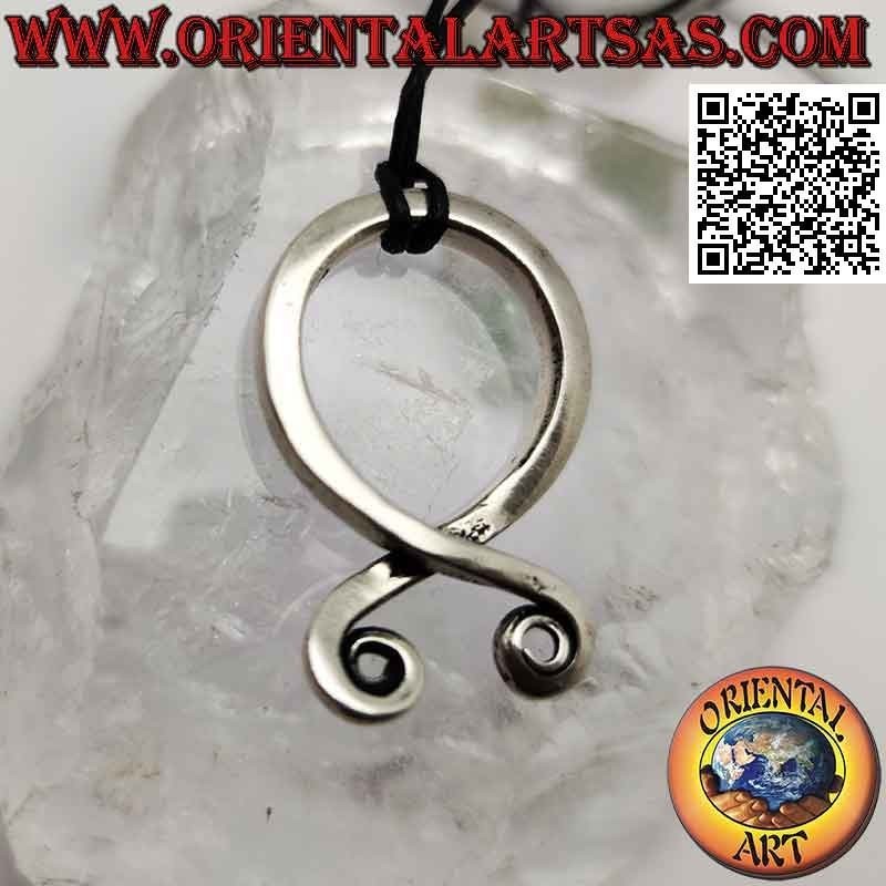 Colgante de plata la cruz de los trolls
