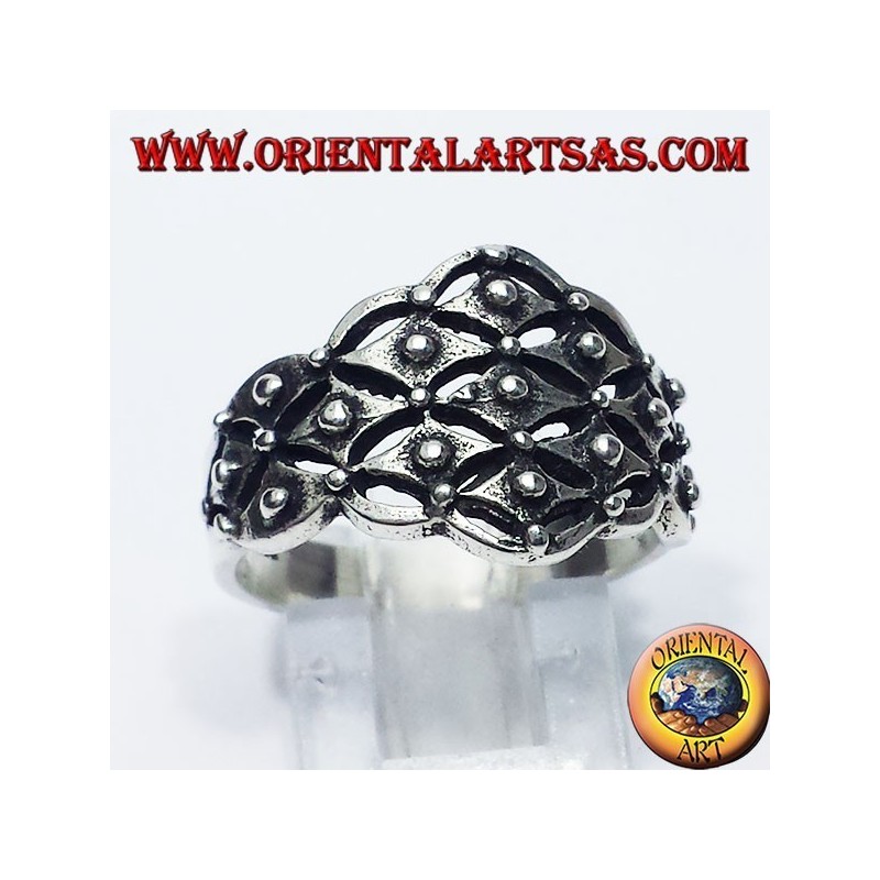 anillo de plata de la boda de Cerdeña
