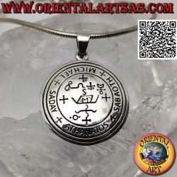 Silver pendant, seal of...