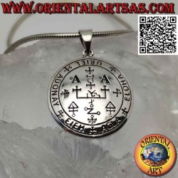 Silver pendant, seal of...