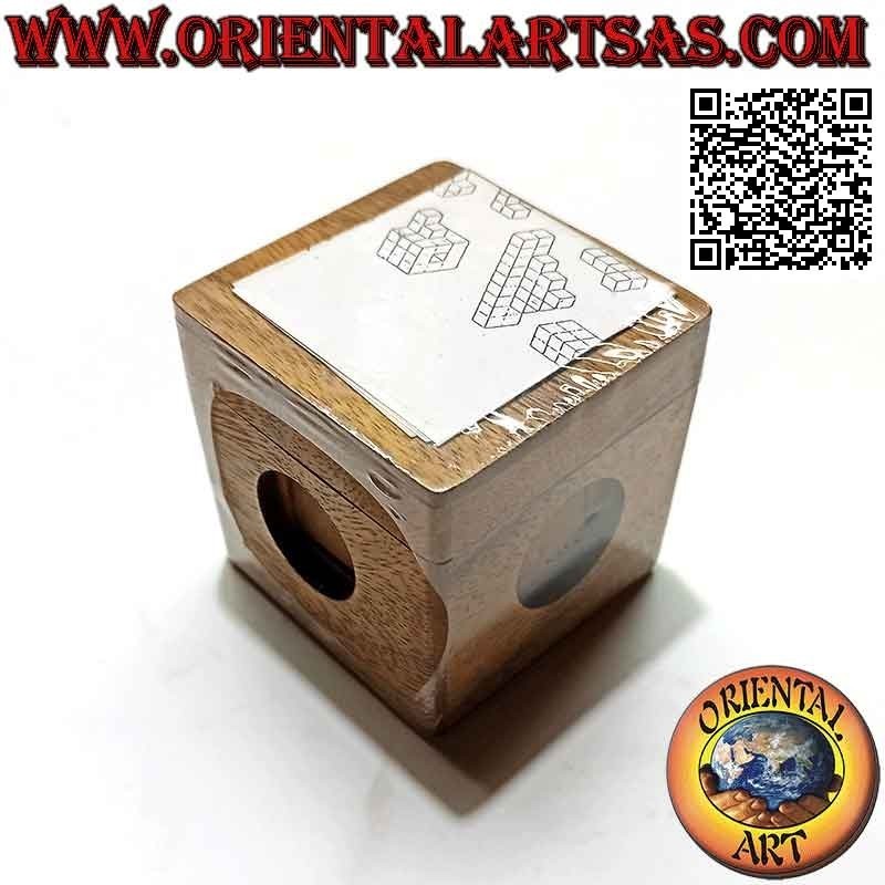 Juego de lógica (acertijo), cubo de rompecabezas "la media hora" de Stewart Coffin (cubo soma con una solución)