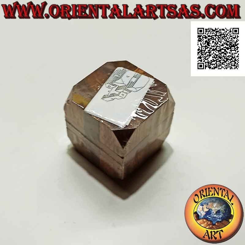 Jeu de logique (puzzle), "le cube de diamant 3D" en bois de suar