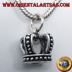 Silber Anhänger, Krone