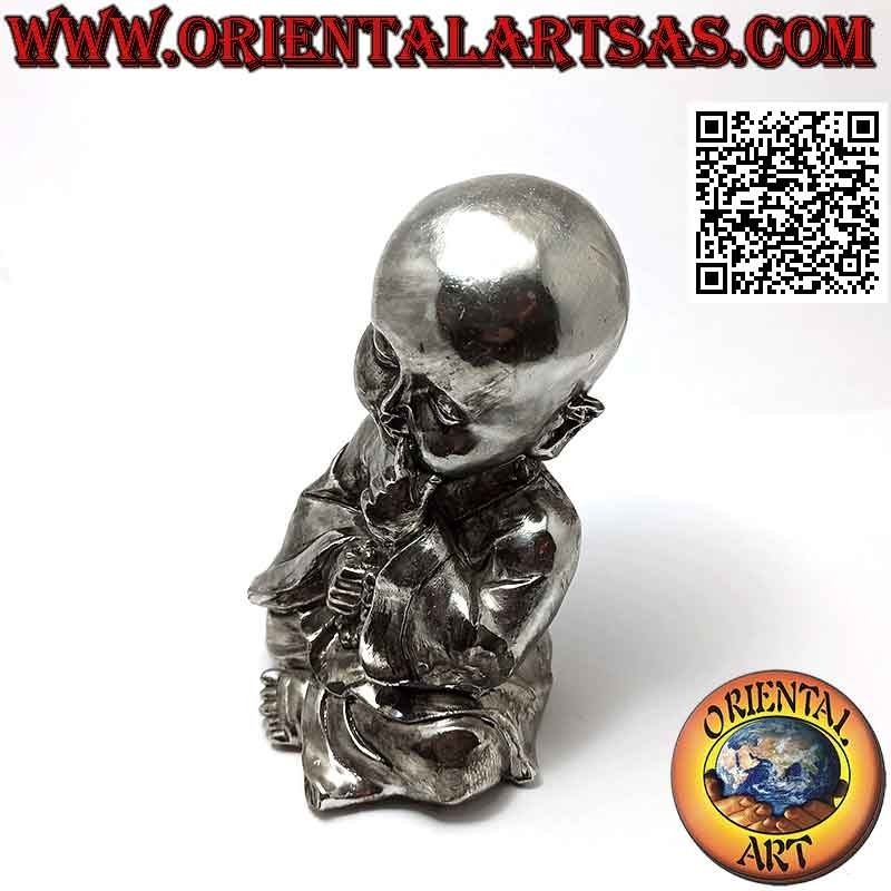 Resin sculpture of a praying Buddhist pupil (small)