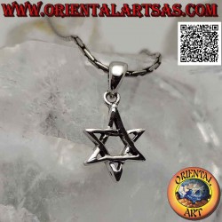 Pendentif en argent, étoile...