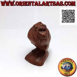 Sculpture of one of the...