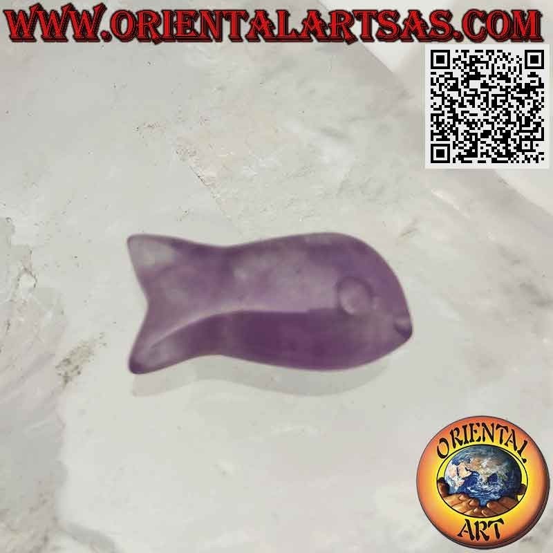 Pendentif Poisson Améthyste : Votre Talisman de Chance