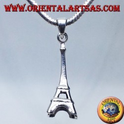 colgante de plata de la torre Eiffel