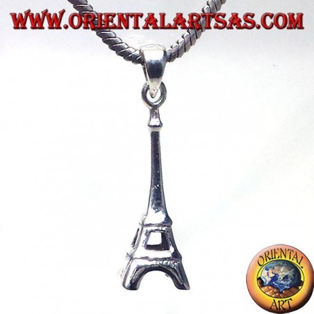 ciondolo in argento torre Eiffel