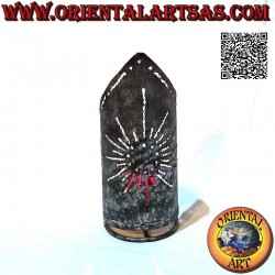 Halbrunder Kerzenhalter mit...