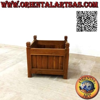 Pot holder / raised bed planter in teak wood