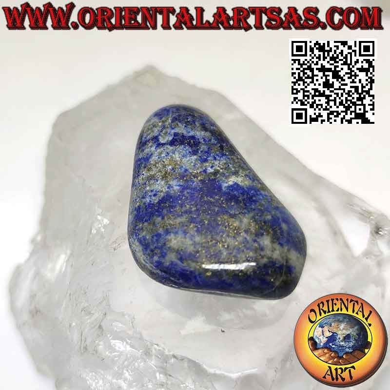 Dreieckiger, flacher, getrommelter Lapislazuli (22,5 g)