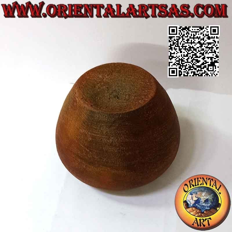Vaso artigianale thailandese in terracotta, fatto a mano (18 cm e 22 cm ø)