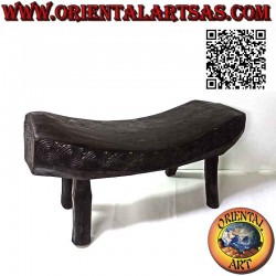 Bench with saddle seat in...