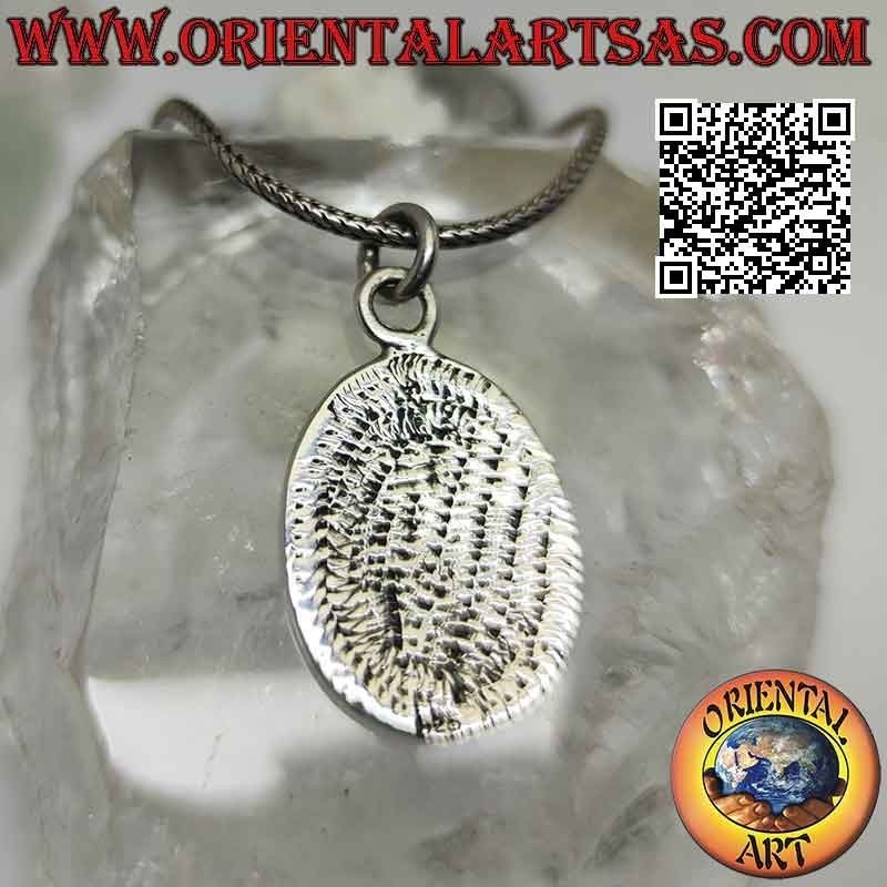 Silver pendant, greek - roman tortoise shell shield