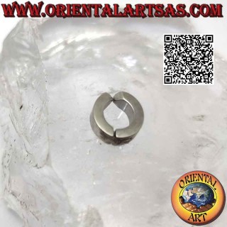 Surgical steel earrings (316L), 4 x 12 mm square hoops (without hole)