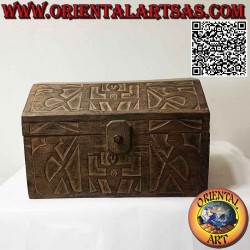 Coffre avec aborigènes en...