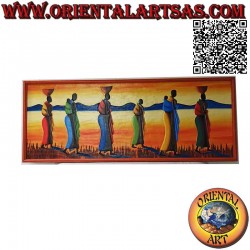 Hand painted picture on...